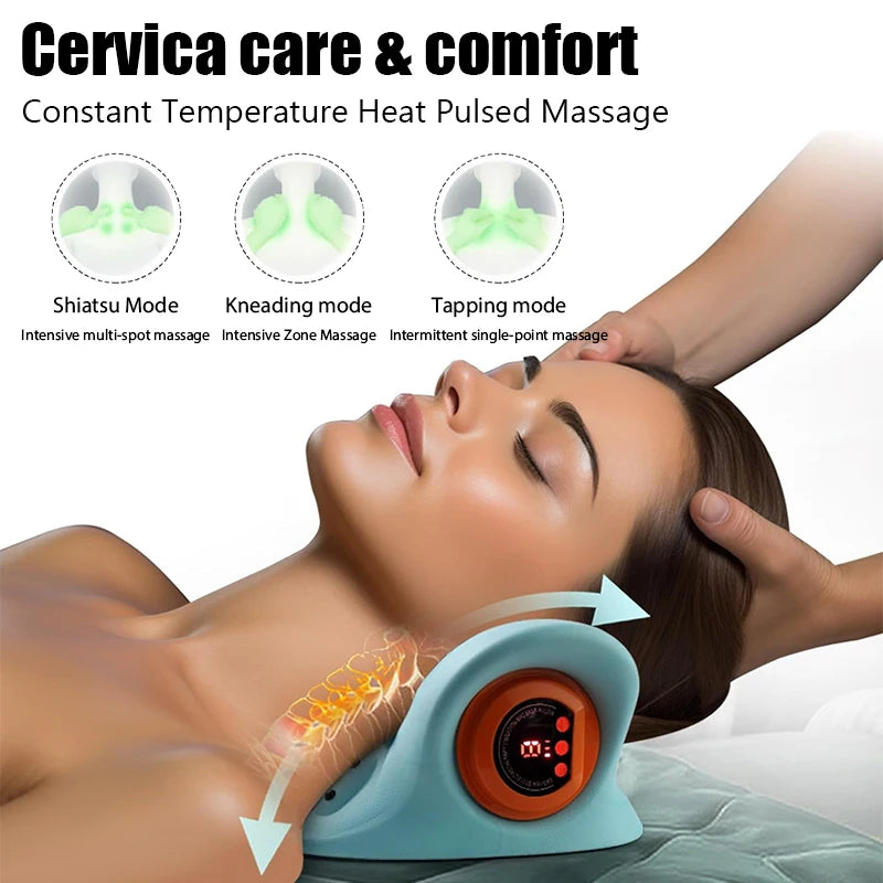 EMS Heating Massage Pillow